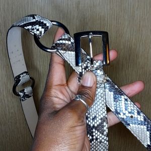 Etcetera Snake skin Belt